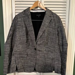 Lane Bryant Tweed Classic Blazer